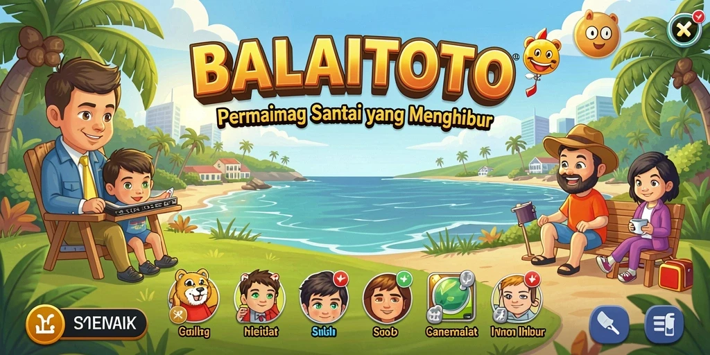 Tampilan gameplay BALAITOTO yang ceria dan mengasyikkan.