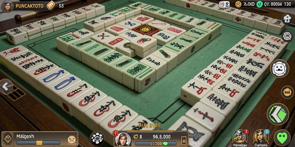 Tampilan Gameplay PUNCAKTOTO yang menarik dan seru.