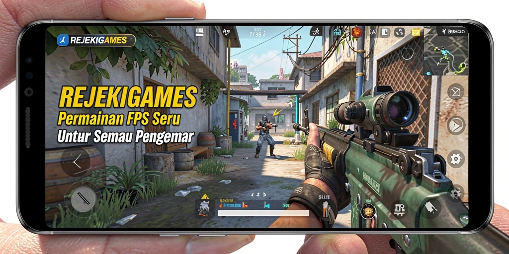 Tangkapan layar dari gameplay intens di REJEKIGAMES.
