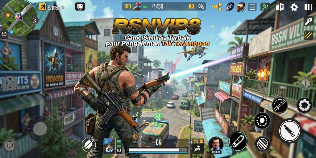 Tampilan gameplay RSNVIP8 yang imersif dan menarik.