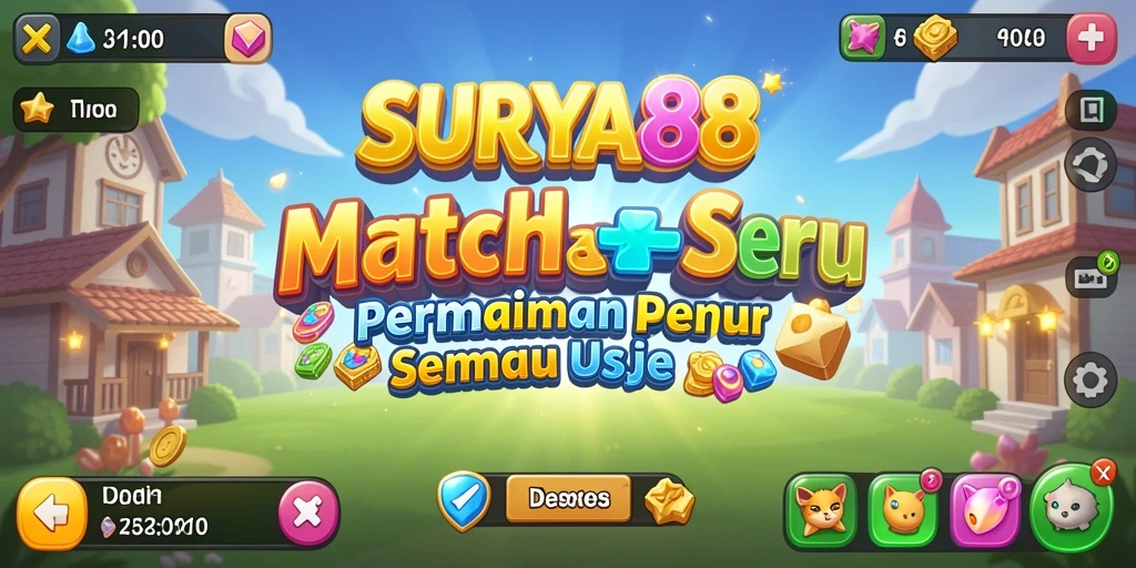 Tangkapan layar gameplay <strong>SURYA88</strong> yang menarik dan penuh warna.