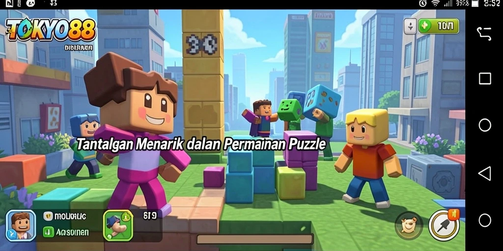 Tampilan gameplay TOKYO88 yang seru dan menantang di setiap level.